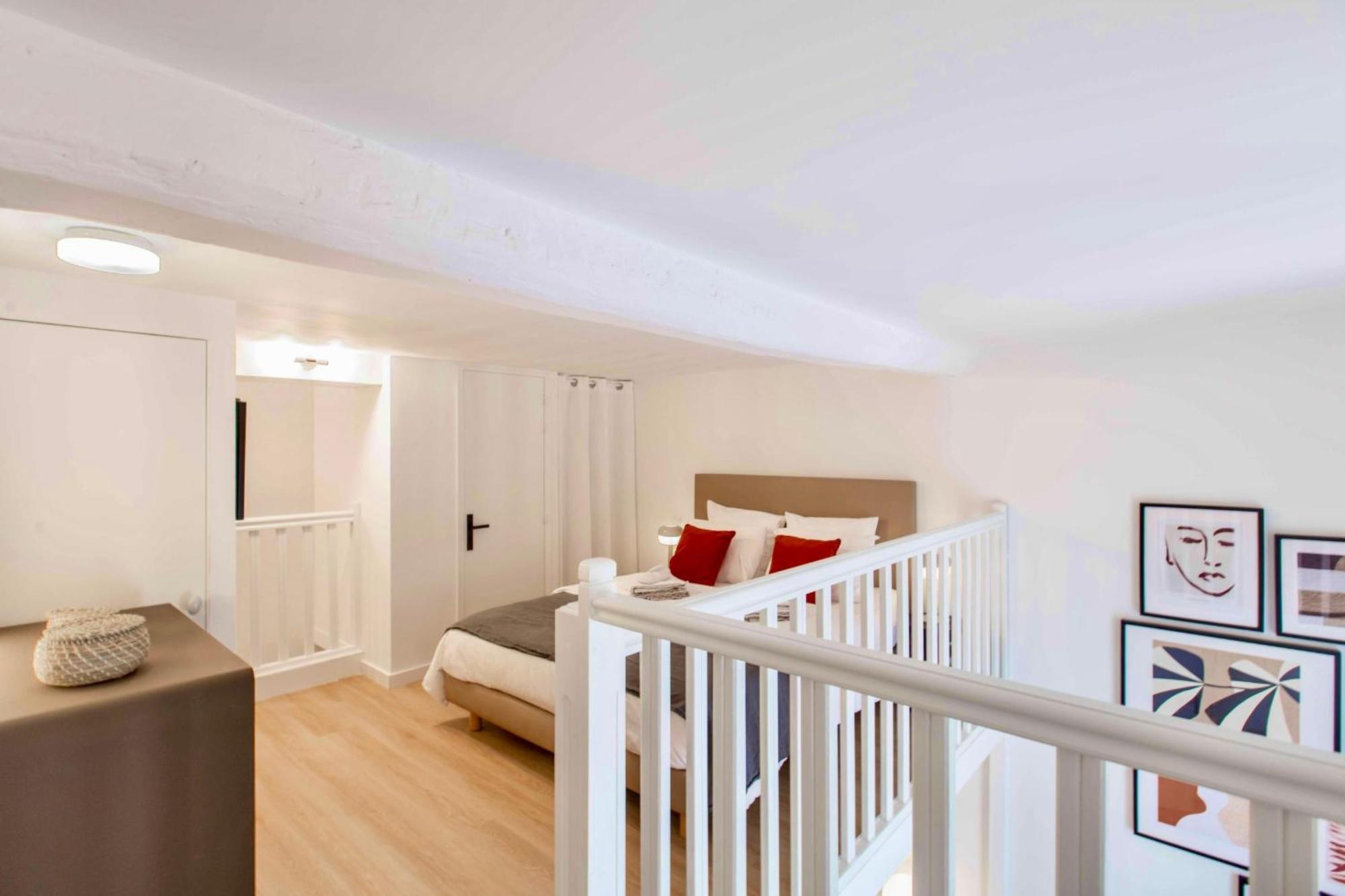 Suede Promenade Duplex Apartment At 1 Min From The Sea 2 Bathrooms Nice Buitenkant foto