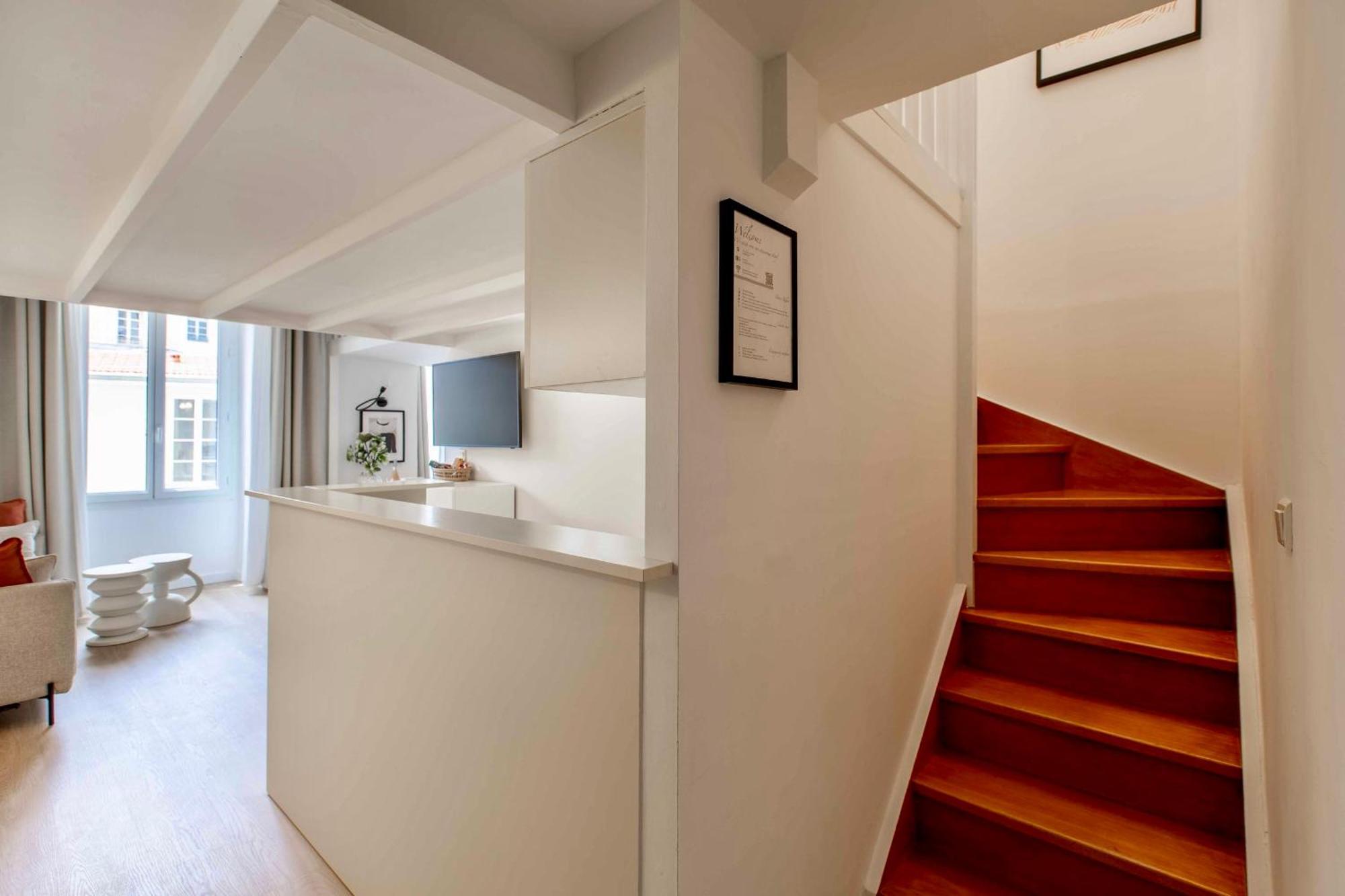 Suede Promenade Duplex Apartment At 1 Min From The Sea 2 Bathrooms Nice Buitenkant foto