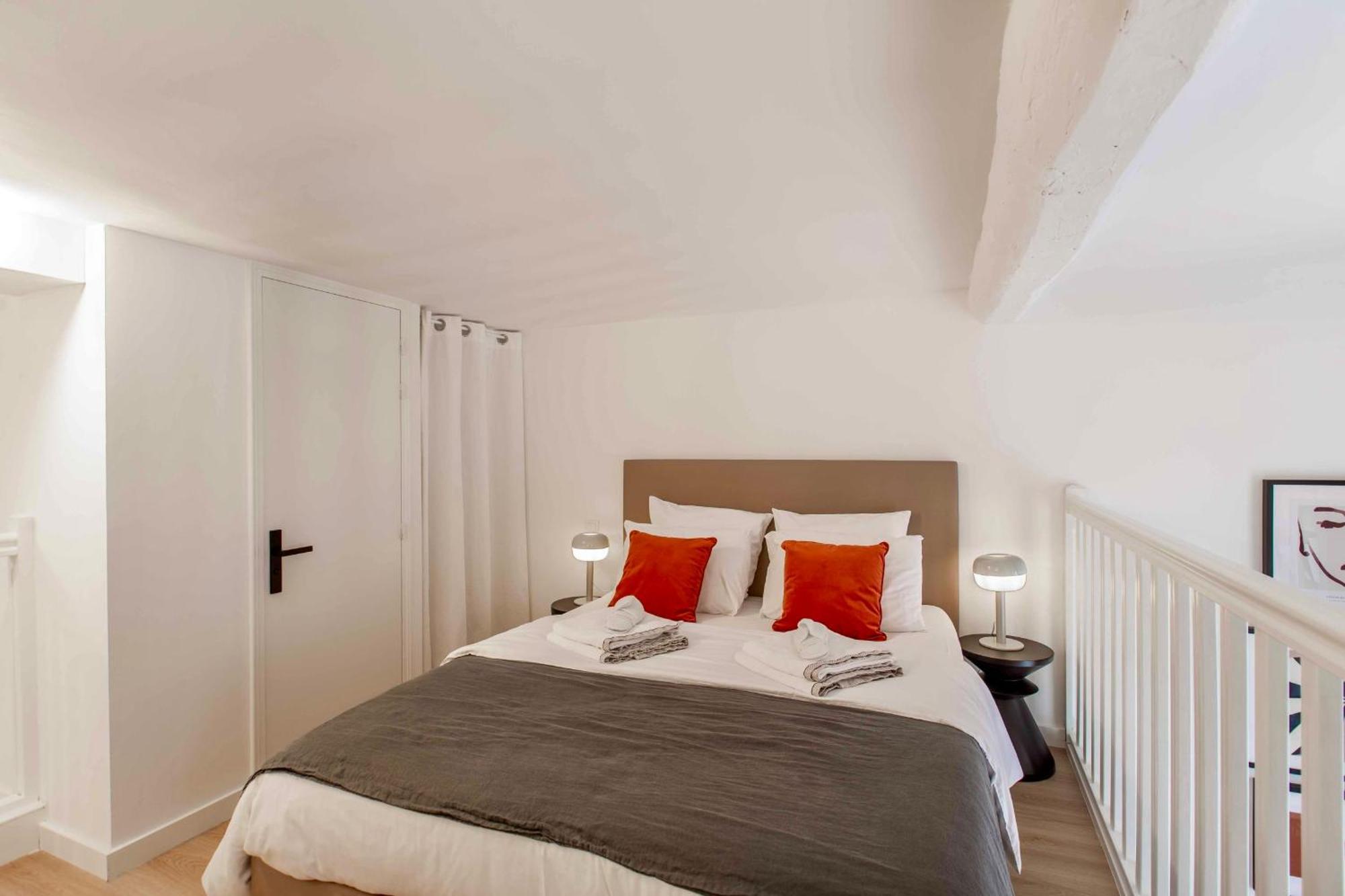 Suede Promenade Duplex Apartment At 1 Min From The Sea 2 Bathrooms Nice Buitenkant foto